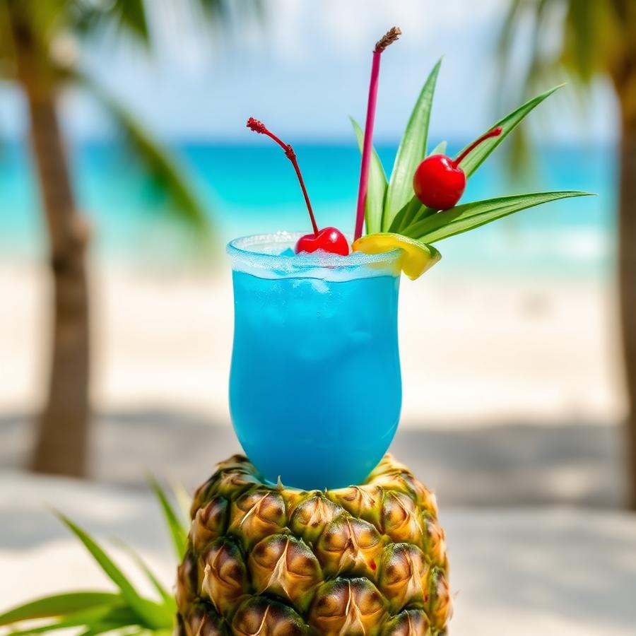 Atardecer inolvidable con las bebidas tropicales de Pineapple Splash